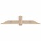 Ekena Millwork Eugene Smooth Timber Gable Bracket, Douglas Fir, 72"W x 15"H x 1 1/2"D x 5 1/2"F, 5/12 Pitch GBW072X15X0206EUG00SDF - alternate 1
